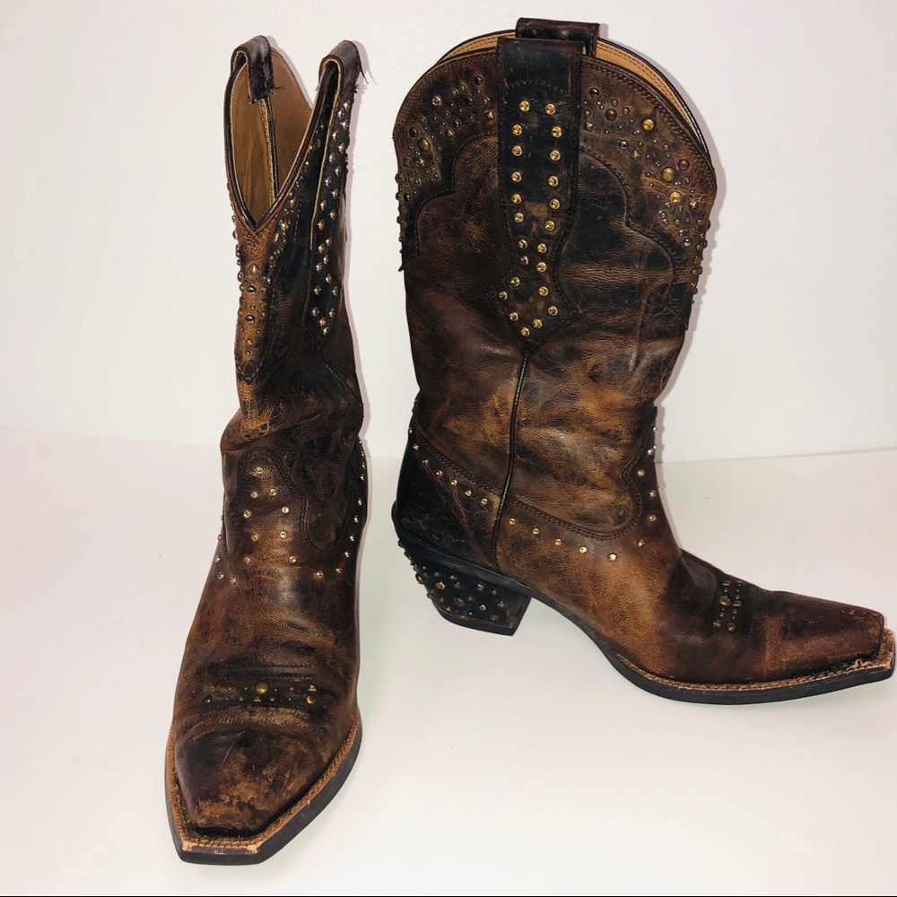Ariat Rhinestone Western Boho Style Boots